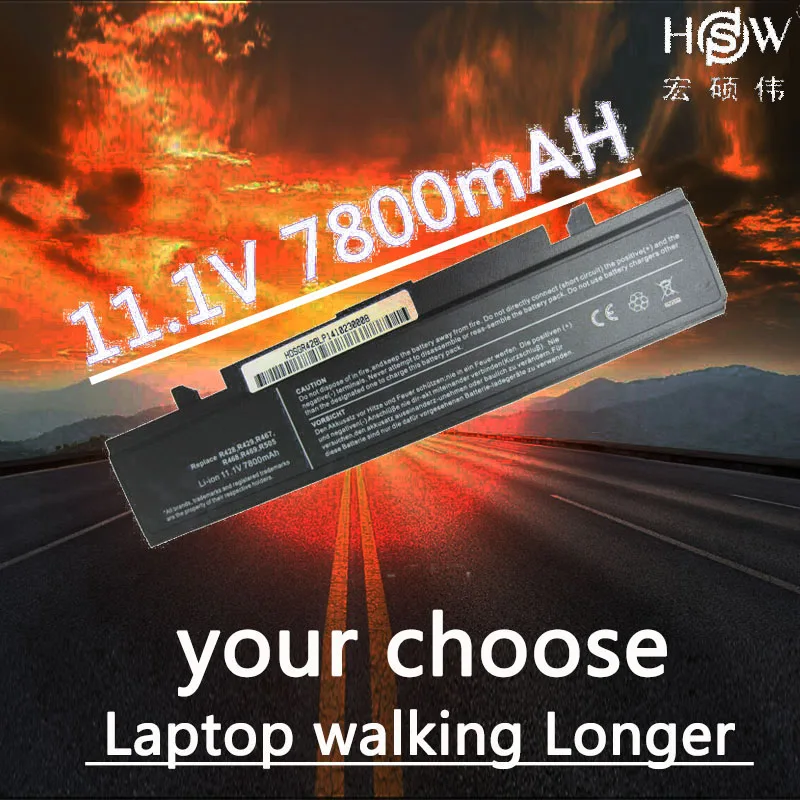 HSW 9 Cell Laptop Battery AA-PB9NC5B AA-PB9NC6B AA-PB9NS6B for Samsung RC530 R463 NP-R478 R468 Q320 NP-R428 NP-R468 X360 Bateria |