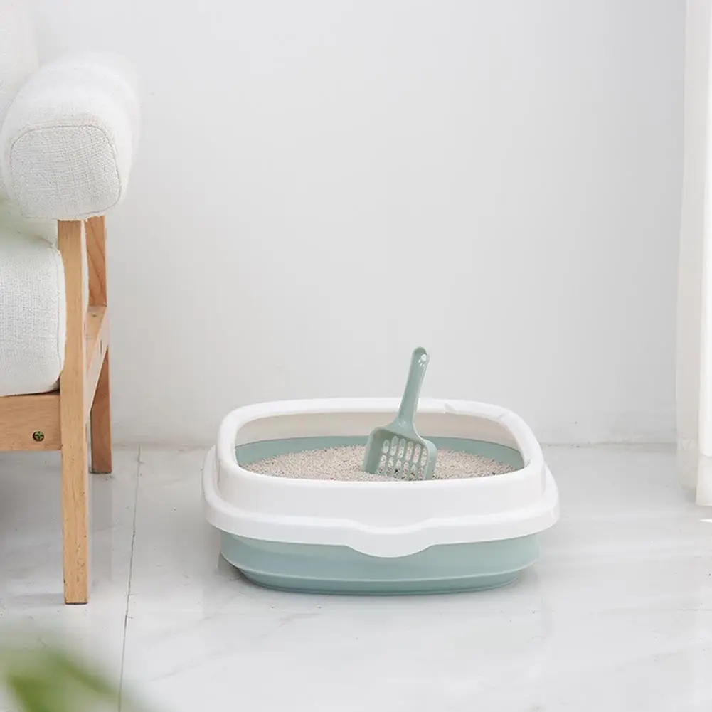 Detachable Anti-splash Pet Cat Portable Toilet Semi-closed Cat Litter Bedpan Box Detachable Anti-splash Pet Cat Portable Toilet Semi-closed Cat Litter Bedpan Box