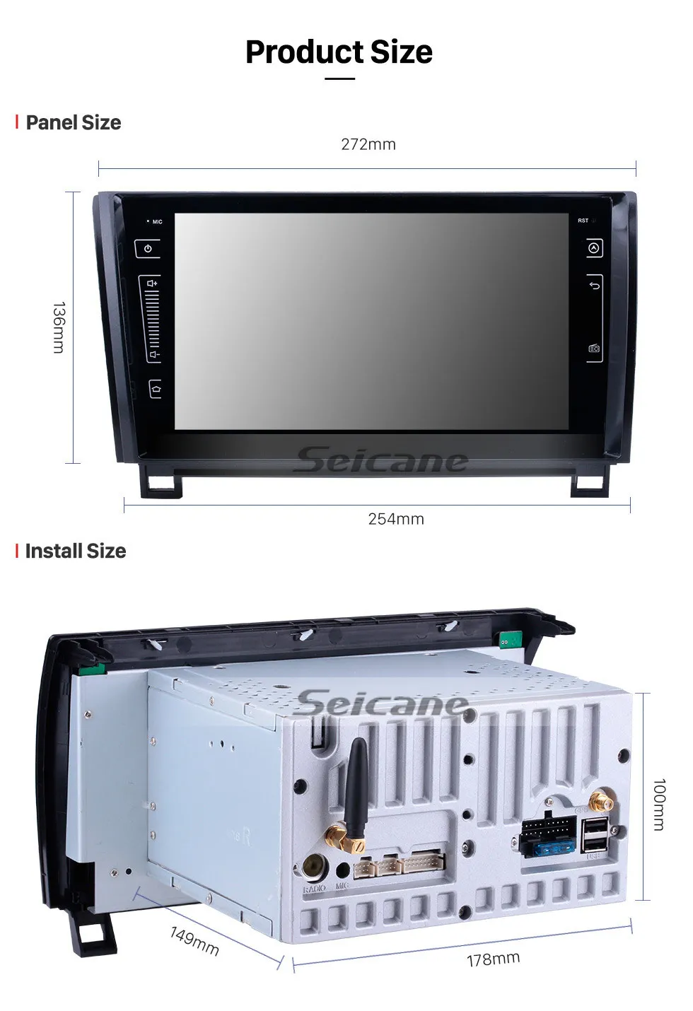 Clearance Clearance Seicane Android 9.0 Car Head Unit Radio Audio GPS Multimedia Player for 2005 2006-2012 BMW 3 Series E90 E91 E92 E93 14