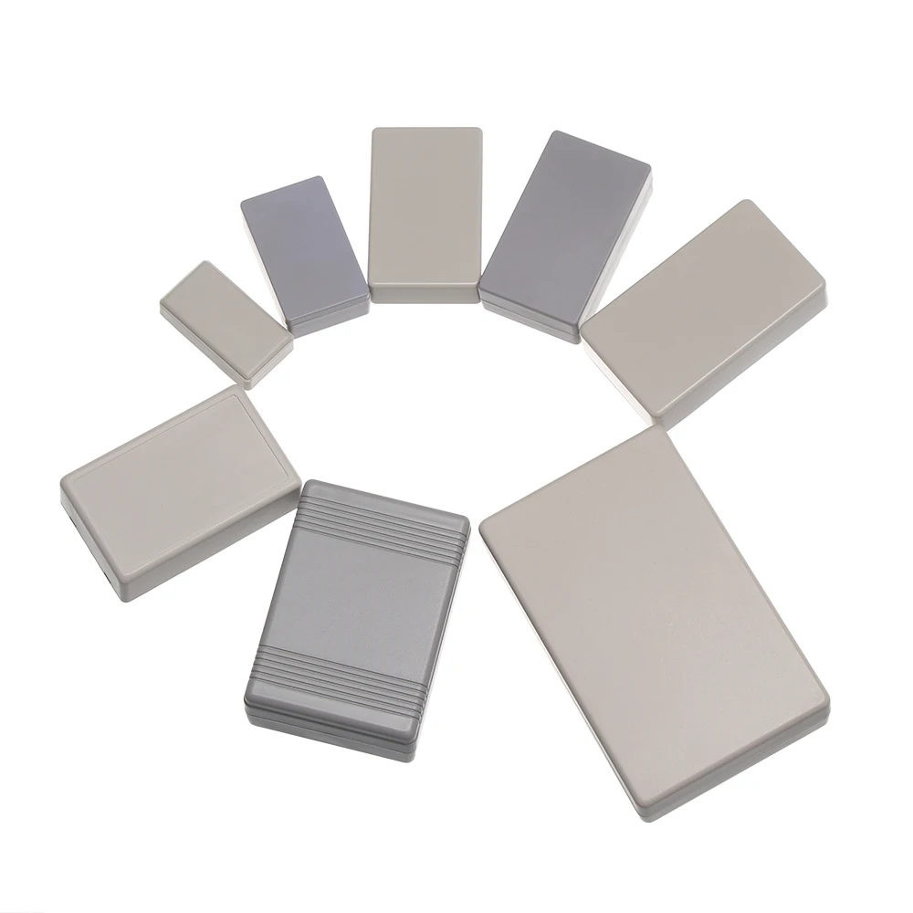 

1pcs Plastic Electronic Project Box Plastic Waterproof White/Grey DIY Housing Instrument Case Electric Supplies