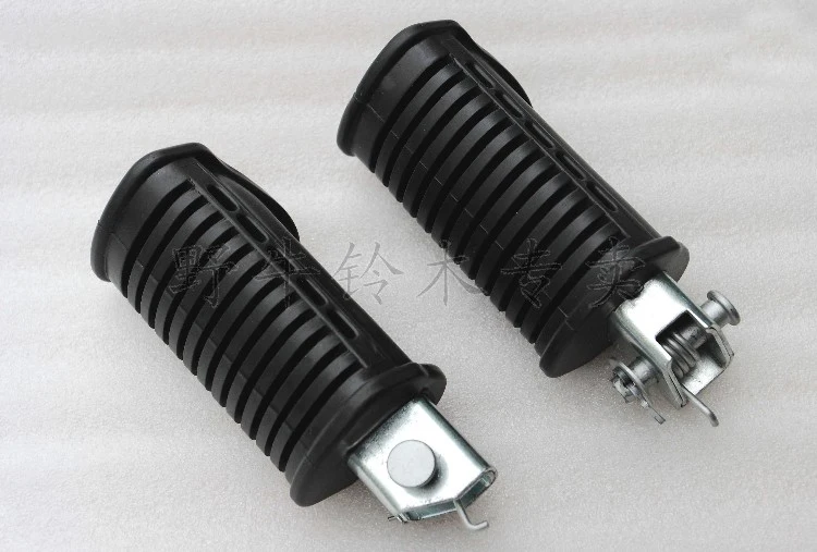 

Motorcycle Front Seat Foot Pedals/Footrests For Suzuki GN250 CB400SS GN125 1 Set (Not Harden; No Cracking)
