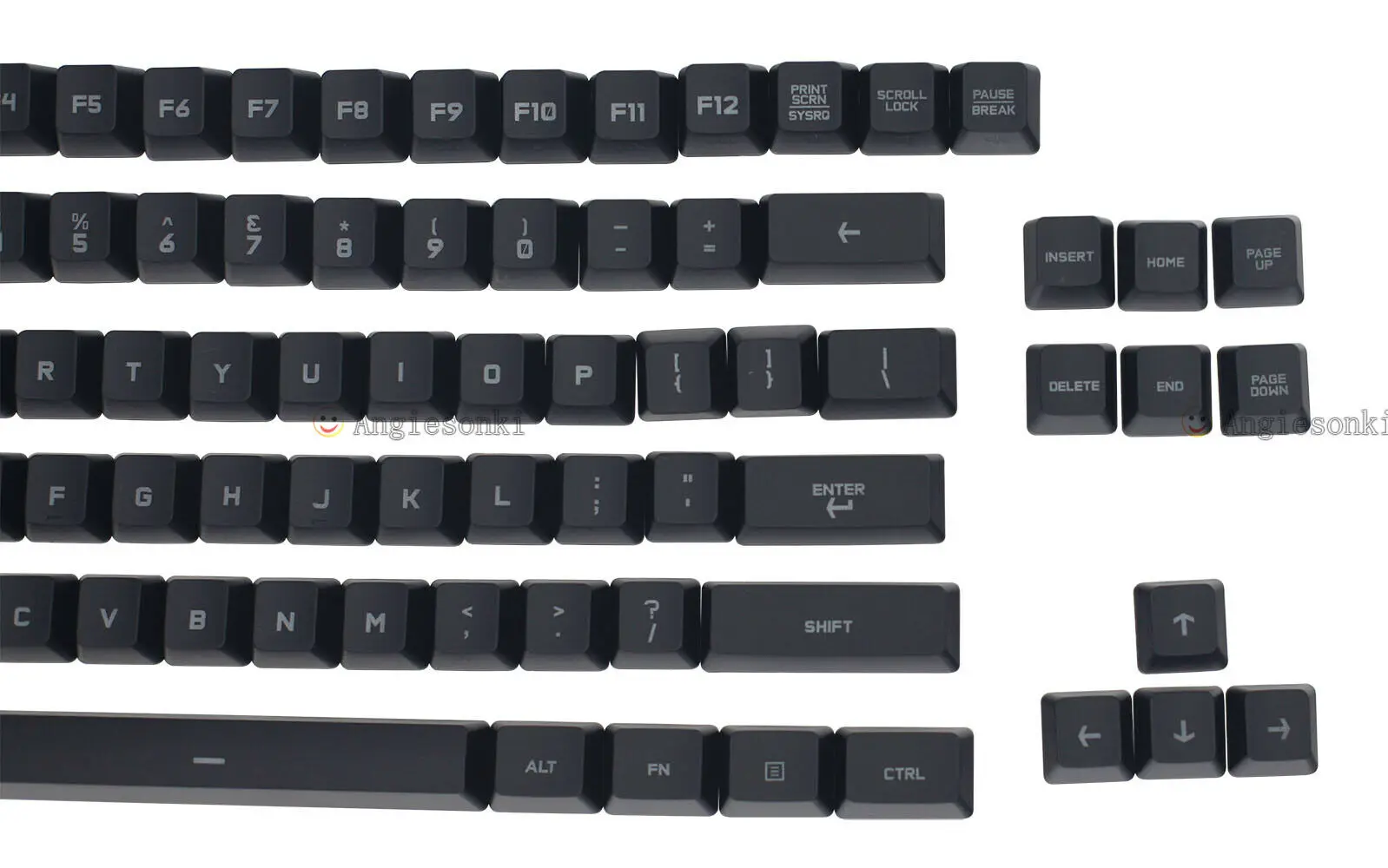Replacement Keycaps for Logitech G PRO Mechanical Gaming Keyboard - Custom Rapidfire Key Caps Set