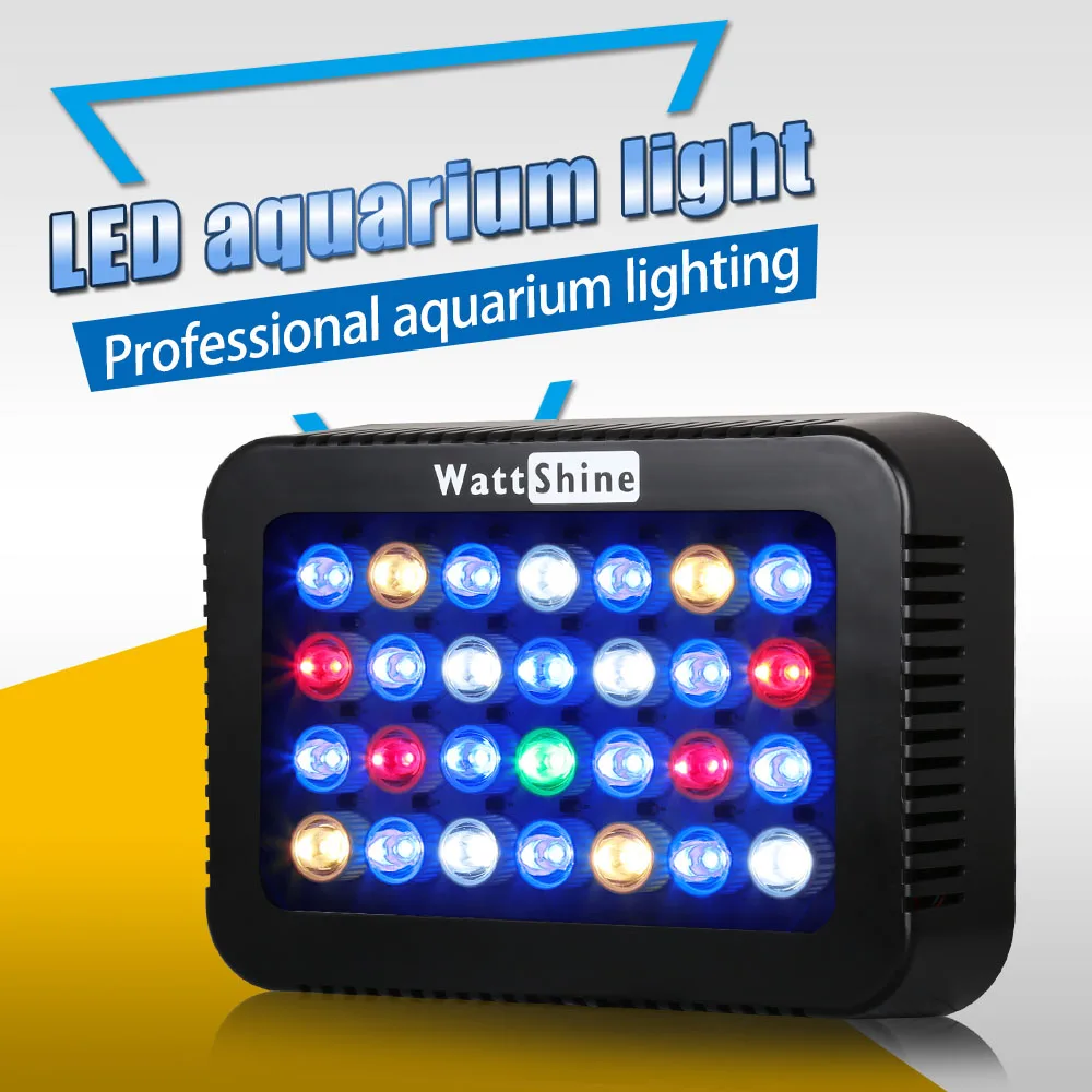 Marine aquarium coral Led aquarium lighting fixtures Dimmable lamp Fish aquatic tank Lamp dimmer control Aquatic plant pots (18)