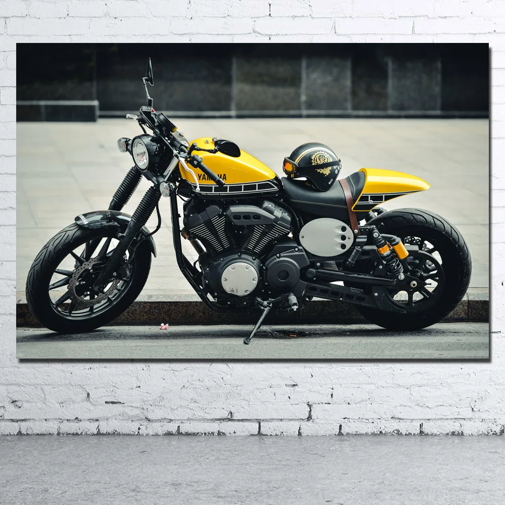 

Motorcycle Vehicle Motobike Canvas Painting Posters and Prints Wall Picture Art For Home Decor
