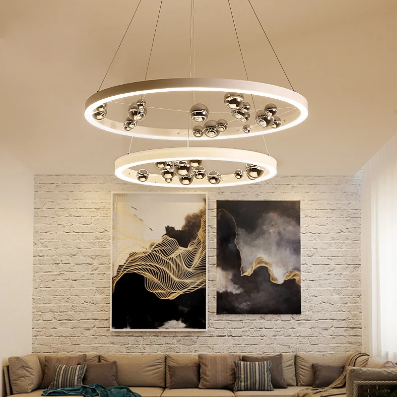 

Modern Simple led Pendant Lamps Nordic Living Room Restaurant Pendant Light Cafe Bar Clothing Store Decoration led Hanging Light