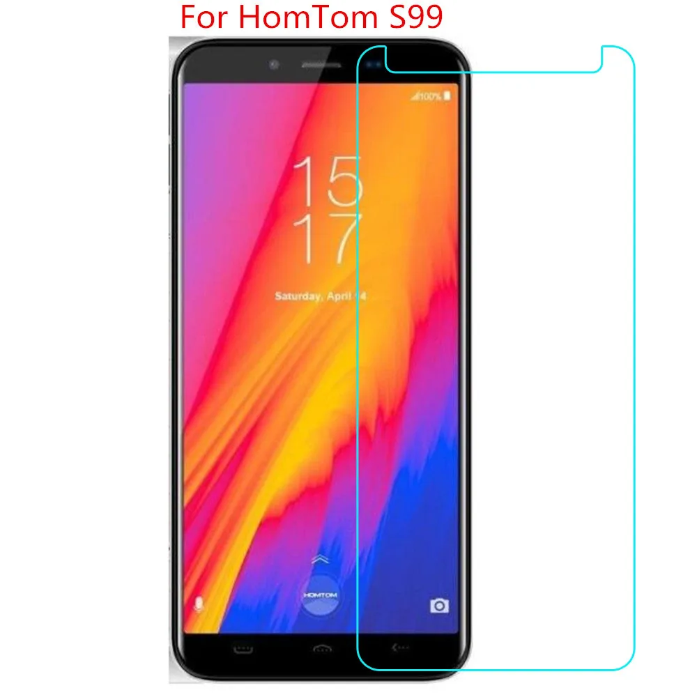

2.5D 9H Glass For HomTom S99 Screen Protector Tempered Glass For HomTom S99 Anti-Scratch Protective Film