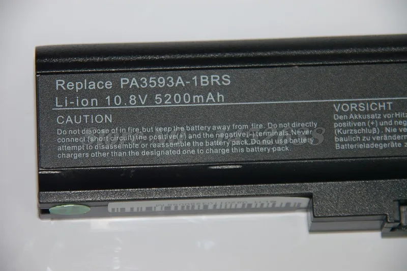 Аккумулятор JIGU PA3593U 1BAS PABAS110 PA3594U 1BRS для ноутбука Toshiba Equium A100 U300 Portege M600 Satellite Pro