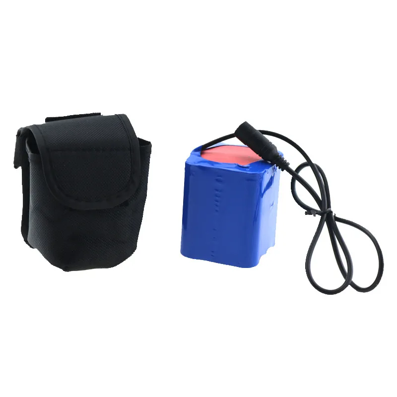 

12V 15000mAh 18650 Battery Pack DC 3.5*1.35mm 9x18650 rechargeable li-ion battery pack with bag for bike lights / other device