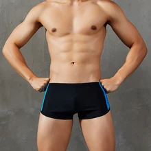 Мужские палавательные трусики на низкой талии,, черные плавки в стиле пэчворк, Шорты для плавания, купальный костюм для мужчин Sunga Masculina, пляжные шорты для геев