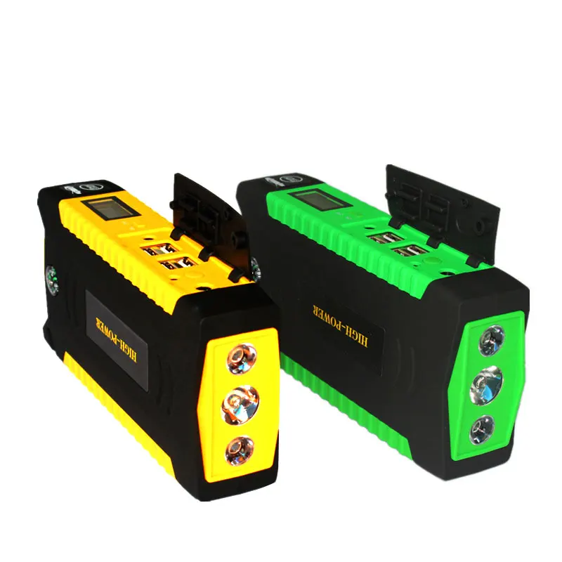 Starting Device Car Jump Starter 16000mAh Emergency Power Bank 12V Portable Car Charger For Battery Diesel Petrol Booster Buster