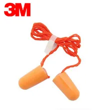 3 м 1110 звукоизоляция затычки для ушей fasciole падение Шум спальный беруши защита ушей товары для рабочих NRR29DB коэффициент "сигнал/шум" 31DB E5515
