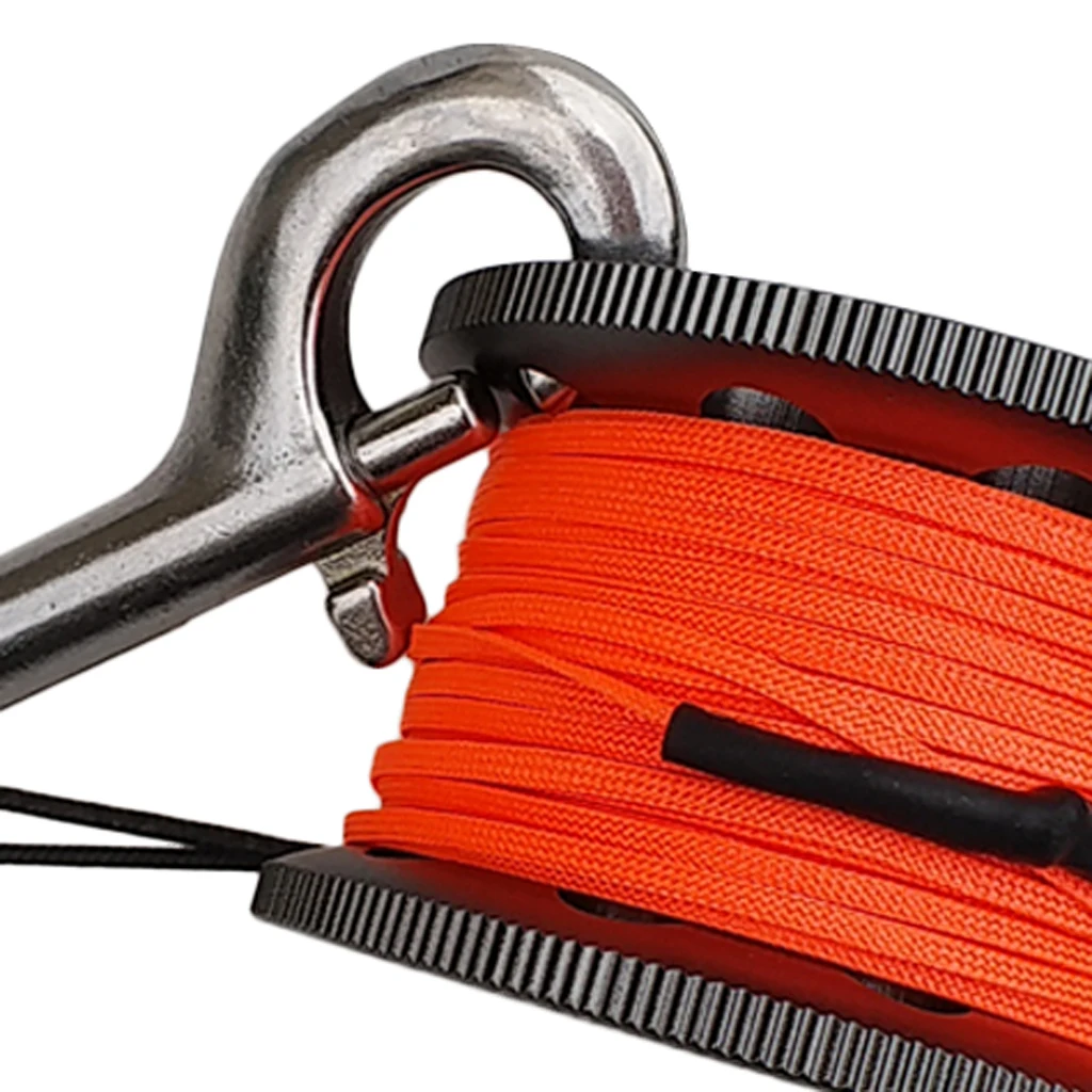 Scuba Diving SMB Surface Marker Buoy Signal Tube with Dive Reel Spool Safety Gear Equipment - Various Colors