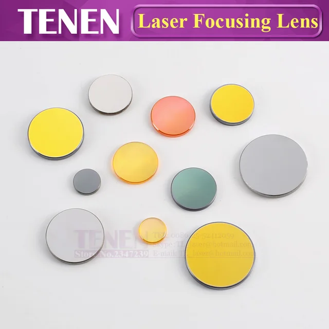II-VI USA ZnSe Focus Lens RONAR-SMITH Opex CVD DIa. 12 19.05 20mm FL38.1 50.8 63.5 76.2 101.6 mm For CO2 Laser Cutting Machine