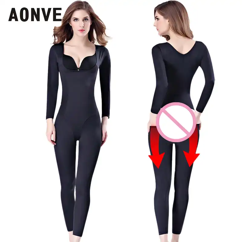 Deep V Black Fishnet Body Stocking W//Open Crotch Full Body Tights Fat Suit