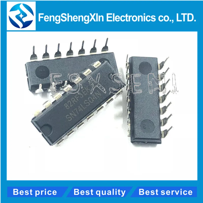 

10pcs/lot SN74LS04N DIP-14 SN74LS04 HD74LS04P 74LS04 74LS04N DIP IC