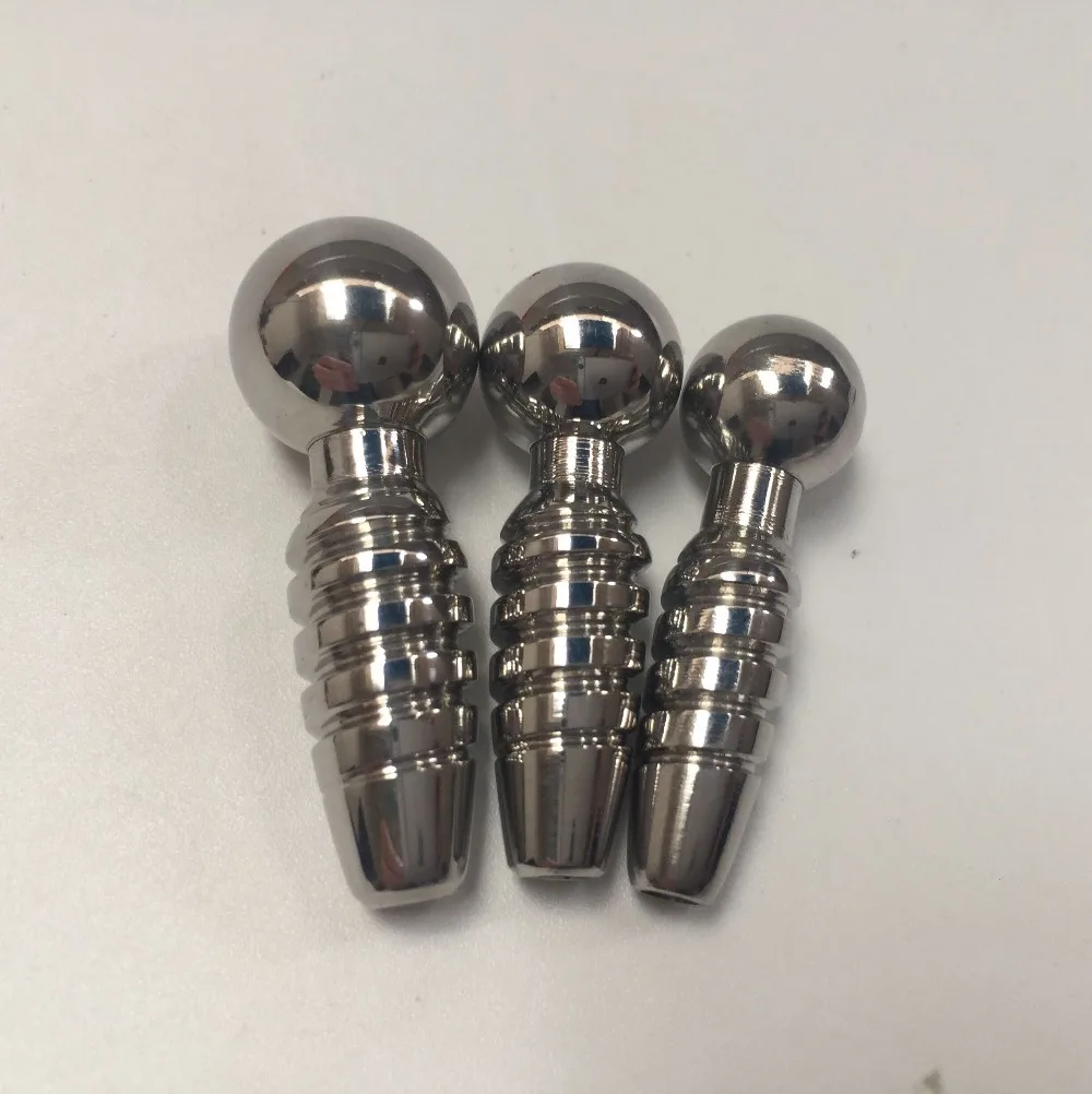 Stainless Steel Threaded Urethral Catheter Urethral Plug Penis Plug Male Plugging Dilator Comrades Alterna