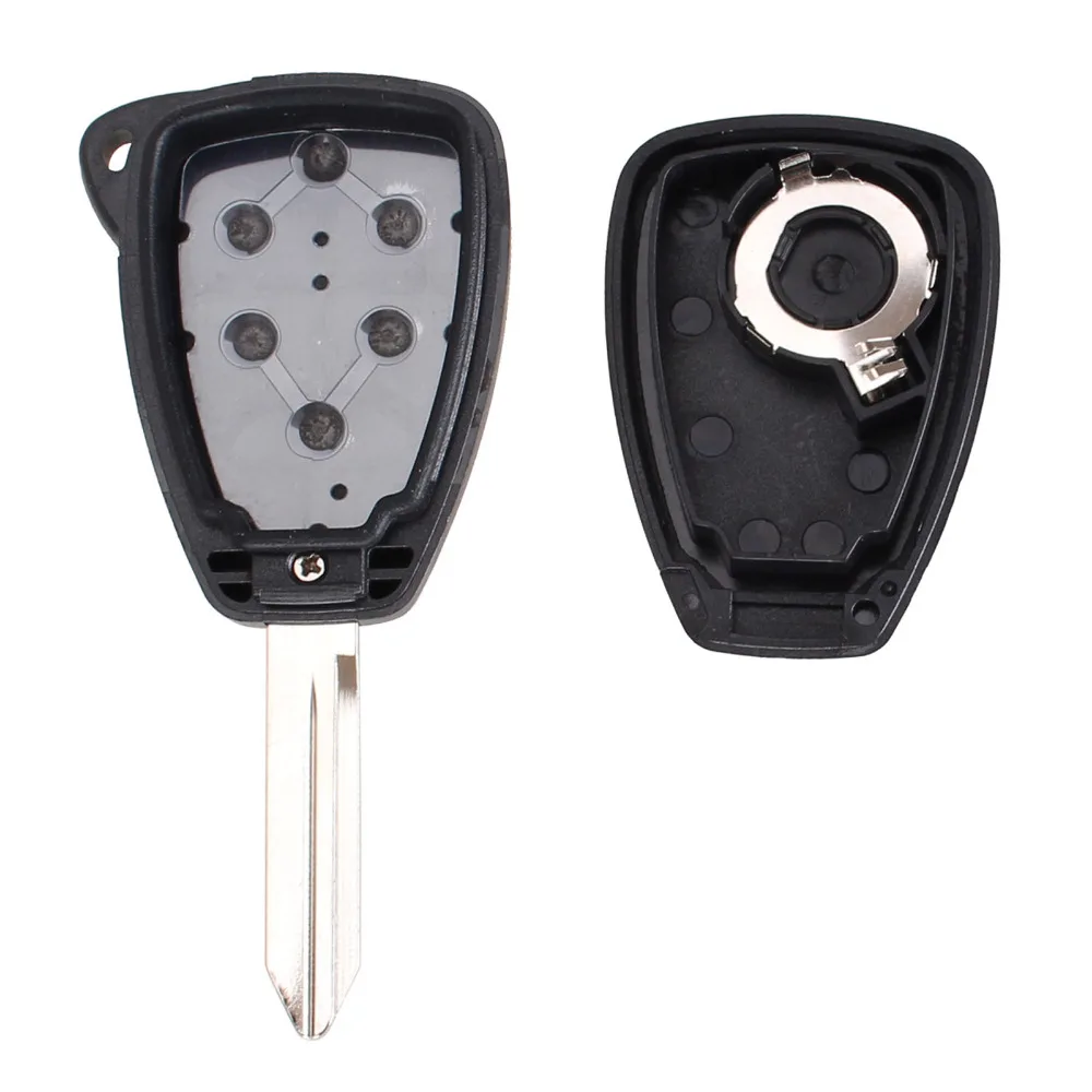KEYYOU 3 кнопки дистанционного ключа автомобиля оболочки чехол для Chrysler, Jeep, Dodge Ram 1500 Калибр Nitro Ram 2500 3500 крышка ключа