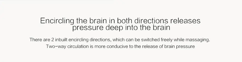Xiaomi MINI head massager 3D stereo massage two-way surround Four Wheel Rotation 6 kinds of massage manual massage instrument (1)