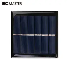 BCMaster Solar Cells Battery Power Supply Charger Silicon Panel solar power panel 0 6W 3V Portable