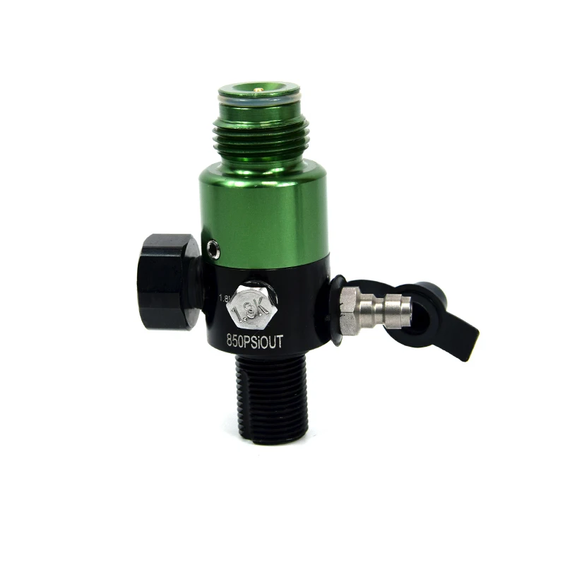 PCP Пейнтбольный регулятор из нержавеющей стали 4500psi вход 850psi выход 5/8