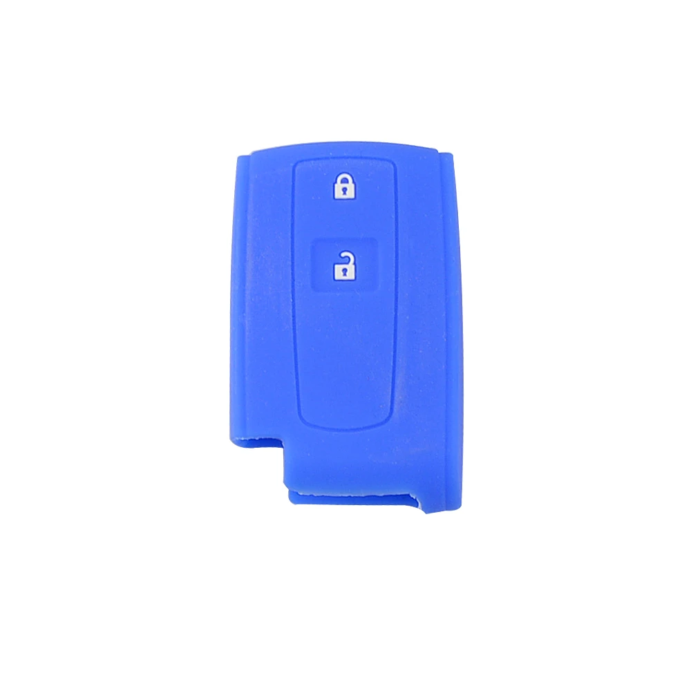 Красочные силиконовые 2 кнопки мягкие резиновые дистанционный ключ-брелок от машины крышка чехол в виде ракушки для Toyota Prius, Crown Замена автомобильные аксессуары