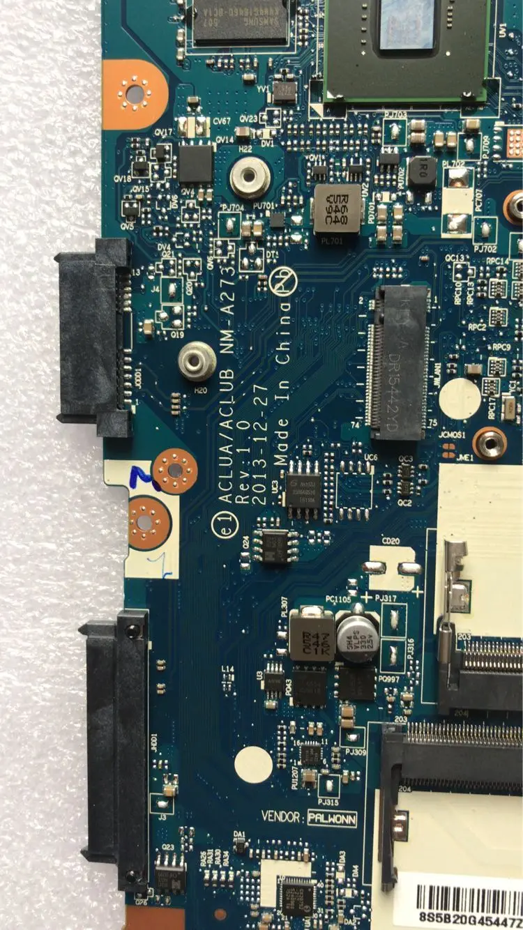KTUXB ACLUA/ACLUB NM-A273 материнская плата для Lenovo Z40-70 G40-70M Материнская плата ноутбука Процессор i3 4030U GT840M 2G тестовая работа