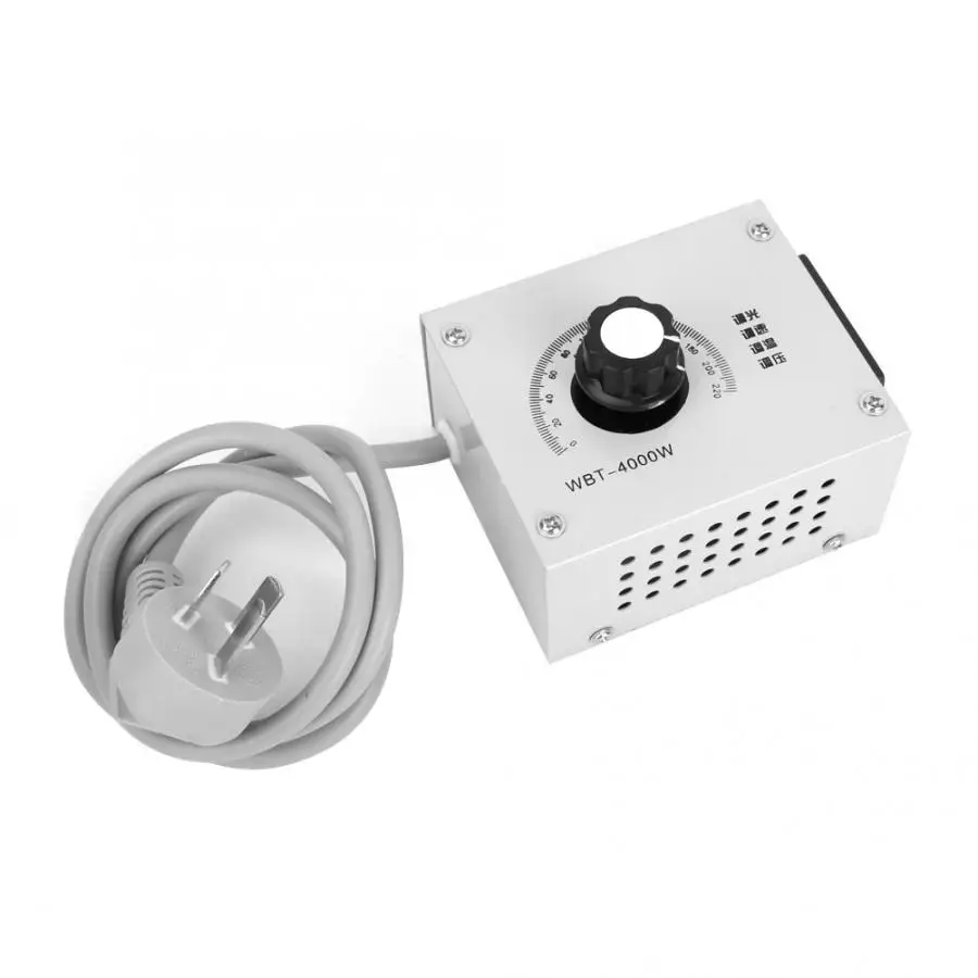 220VAC AU Plug High Power Controller Motor Dimmer Variable Voltage Controller