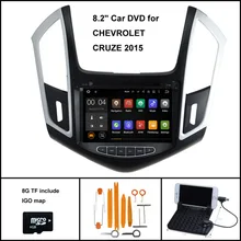 Android 7.1 Quad Core CAR DVD Player for CHEVROLET CRUZE 2013-2014 RADIO STEREO+1024X600 SCREEN /WIFI/3G+DSP+RDS+16GB flash