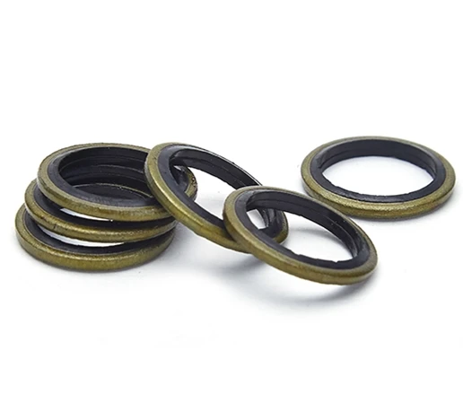 3mm Metric Dowty washer bonded gasket seal M3-3.6x7.5x1mm   Price for 5 pcs 