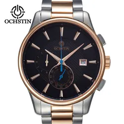 OCHSTIN 2019 кварцевые наручные часы повседневное деловые водонепроницаемые часы для мужчин подарки часы Роскошные бренд Relogio Masculino