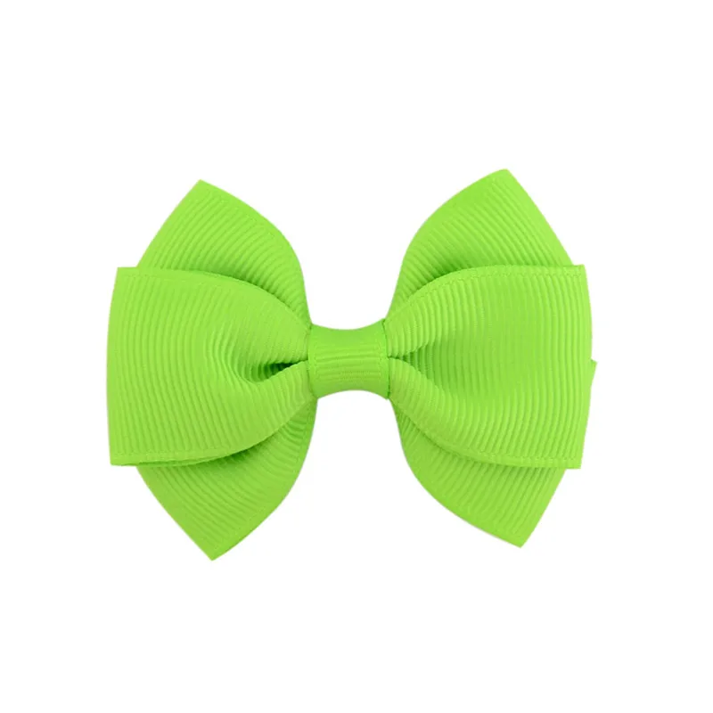 Toddler Baby Girls Hair Clip Small Ribbon Bows Hairpins Boutique Barrette Hairgrip Baby Girl Hair Accessoriess (20)