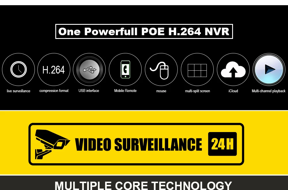 Мини NVR Full HD 4CH 8Ch H.264 Автономный CCTV DVR рекордер Onvif 2,3 для 720P 1080P IP камера система видеонаблюдения P2P