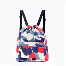 Lacattura мода камуфляж 2017 летом рюкзаки стильный ведро drawstring сумка пляжная сумка для женщин девушки сумка