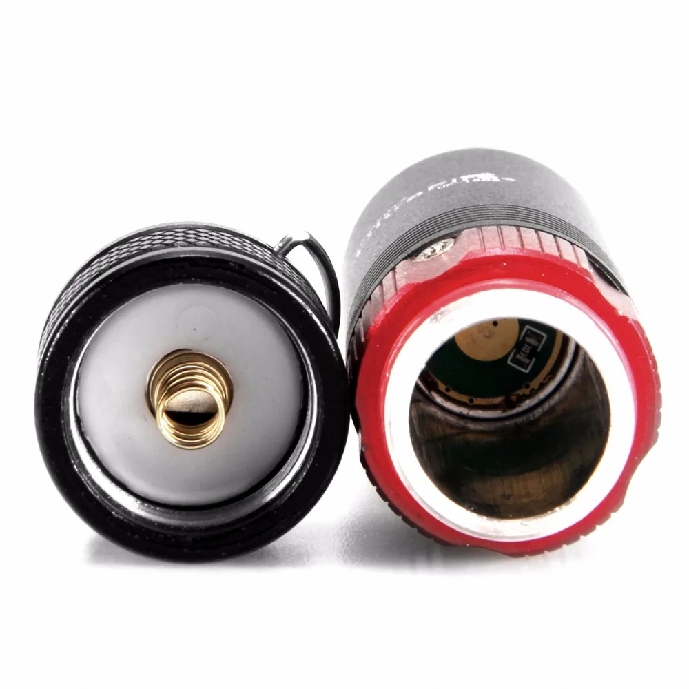 Ultrafire with magnets Three light source flashlight 14500 battery Zoomable flashlight aluminum tactical flashlight Luz torch la