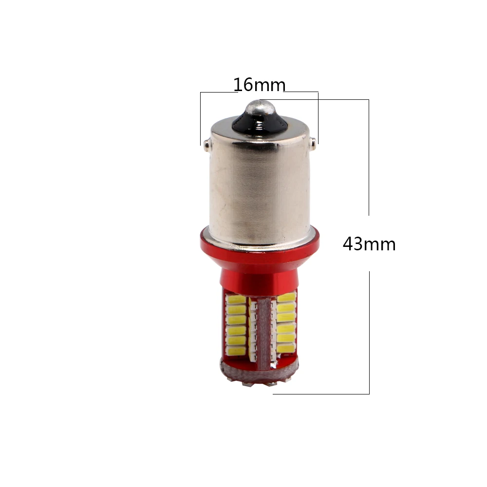 4 10 50Pcs/лот P21W 1156 BA15S 1157 BAY15D 3014 57 SMD RV Кемпер Canbus Error Free фонари заднего хода ДРЛ