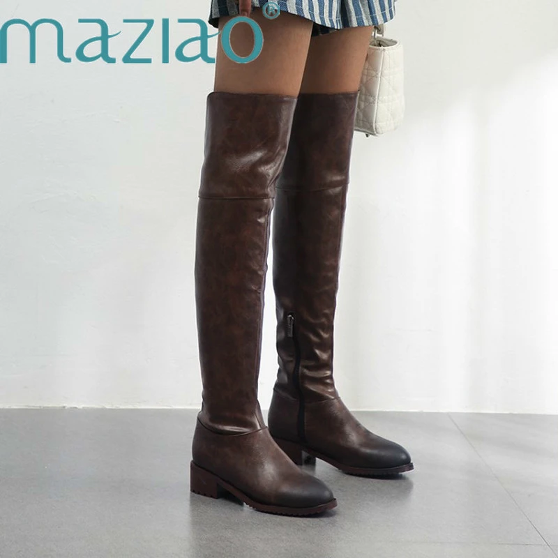 loose thigh high boots