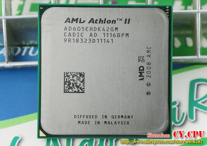 Процессор AMD Athlon II X4 605E Процессор четырехъядерный(2,3 ГГц/L2 2 м/45 Вт/2000 ГГц) разъем am3 am2+ 938 pin X4 600e