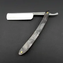 Мужская бритва для бритья с прямым лезвием, складной нож