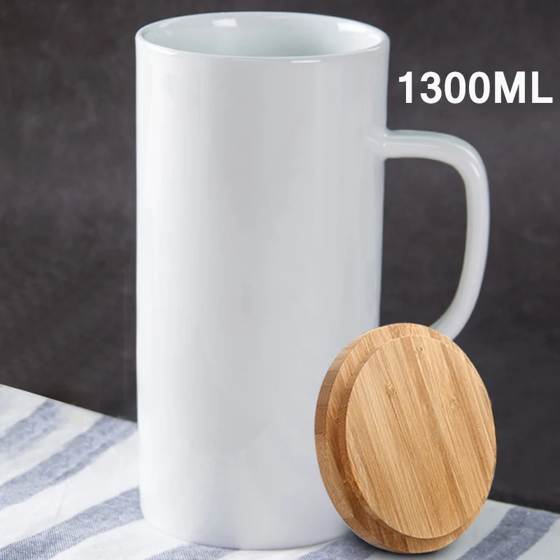 1300 мл супер большая кружка для воды, керамические чашки, молочная креативная модная кружка, чашка для кофе и воды, милая чашка для завтрака, Рождественский подарок