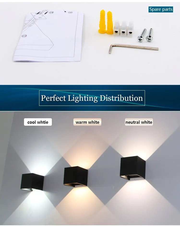 CUBE UP DOWN WALL LIGHT (7)