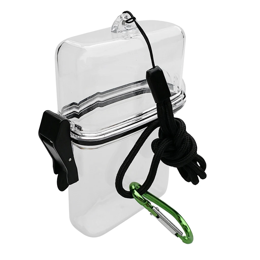 Premium Plastic Dry Box Container for Scuba Diving Snorkeling Swim Fishing Surfing Kayaking Canoeing Water Sports Accessory