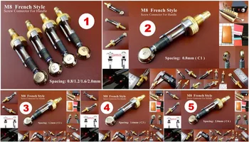 

5kind Leather Craft Electric Edging Creasing Machine C Series Round Iron Tip Tool Set -