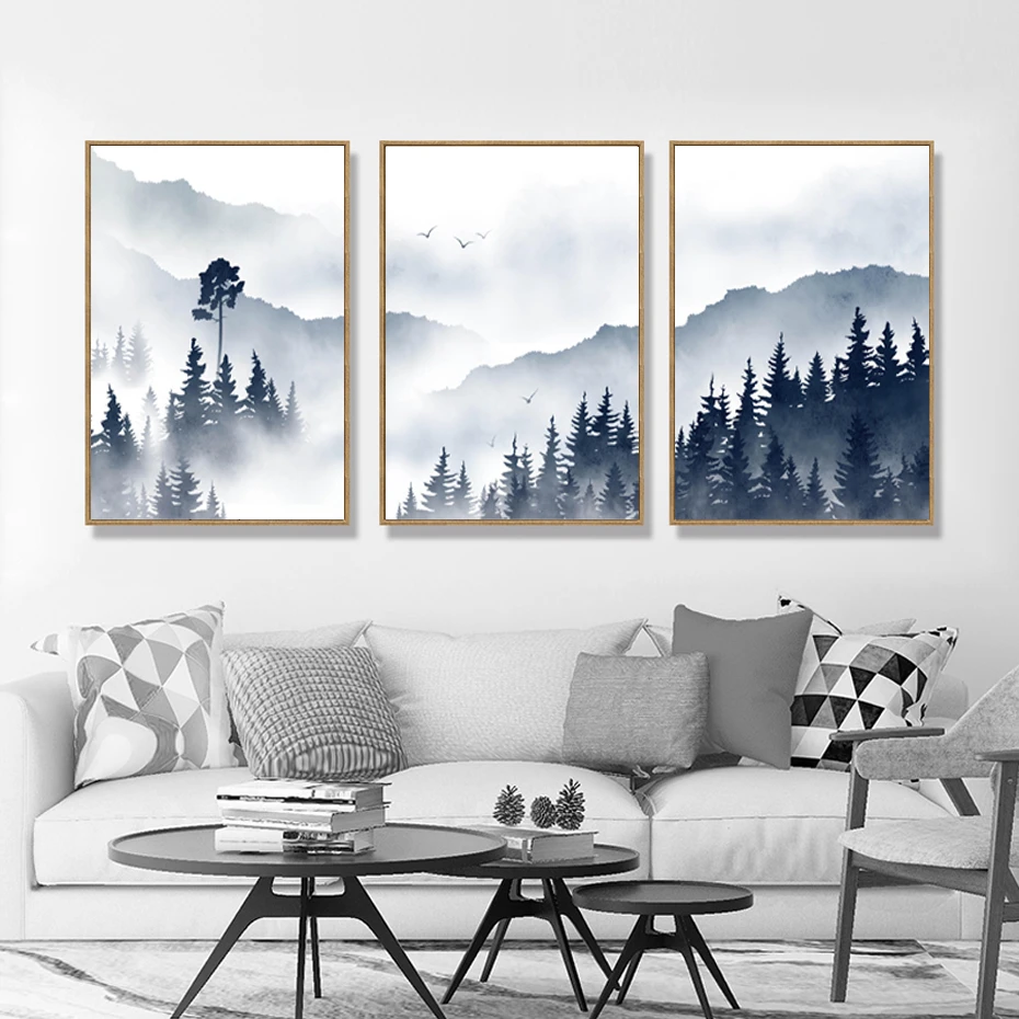 Watercolor-Foggy-Forest-Amazing-Scene-Canvas-Painting-Poster-Prints-Wall-Art-Picture-for-Living-Room-Gallery (1)