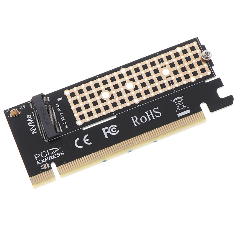 M.2 NVMe SSD NGFF к PCIE 3,0X16 адаптер M ключ интерфейс карта полная скорость