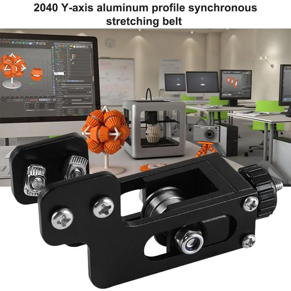 

Upgrade 2040 Profile Y -axis Synchronous Belt Stretch Straighten Tensioner For Ender-3 CR-10/10S 3D Printer Parts Accessories