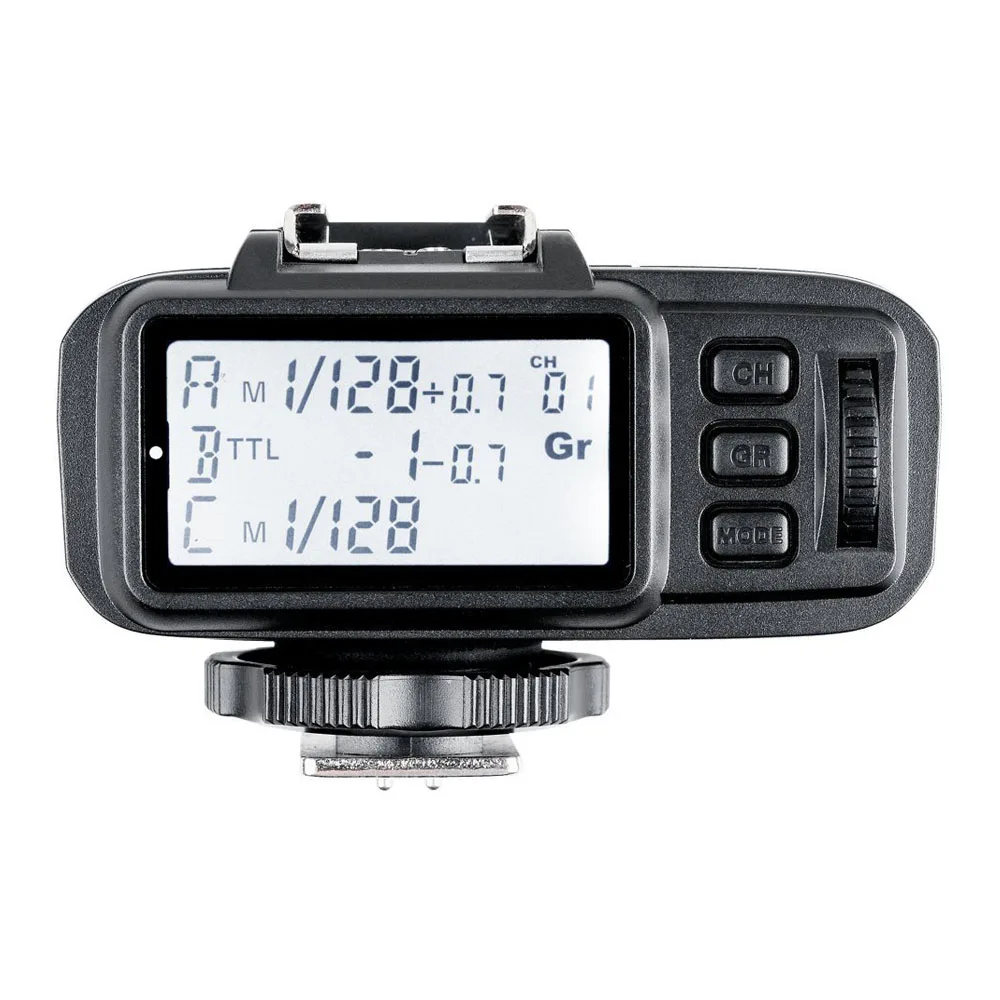 

[EU Stock] Godox X1T-C 2.4G E-TTL Wireless Flash Speedlite Single Transmitter for Canon 1000D 600D 700D 650D 100D 550D 500D 450D