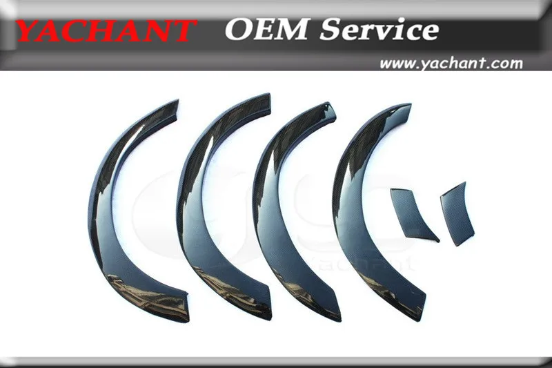 Car Styling Carbon Fiber Bodykit Wheel Fender Flares Fit For 1995 1998