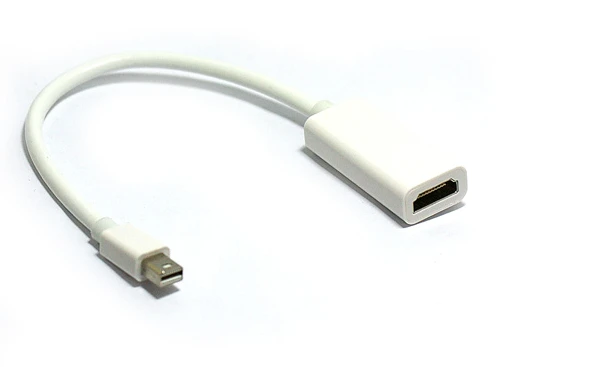 100 шт./лот Mini DisplayPort DP Male to HDMI Женский адаптер-кабель для Nootbook MacBook Pro Air | Электроника