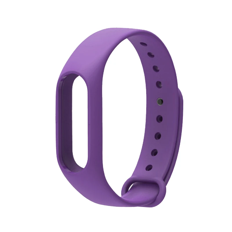Firebee красочный силиконовый Браслет замена ремни для оригинальной Xiaomi mi band 2