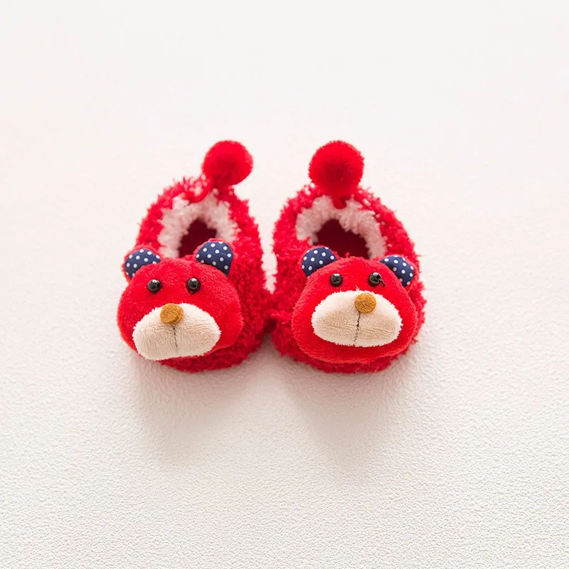 New Baby Sock Coral Infant Socks Winter Creative Girl Sock 3D Cartoon Newborn Accessories Autumn Boys Product Warm Toddler Props (9)